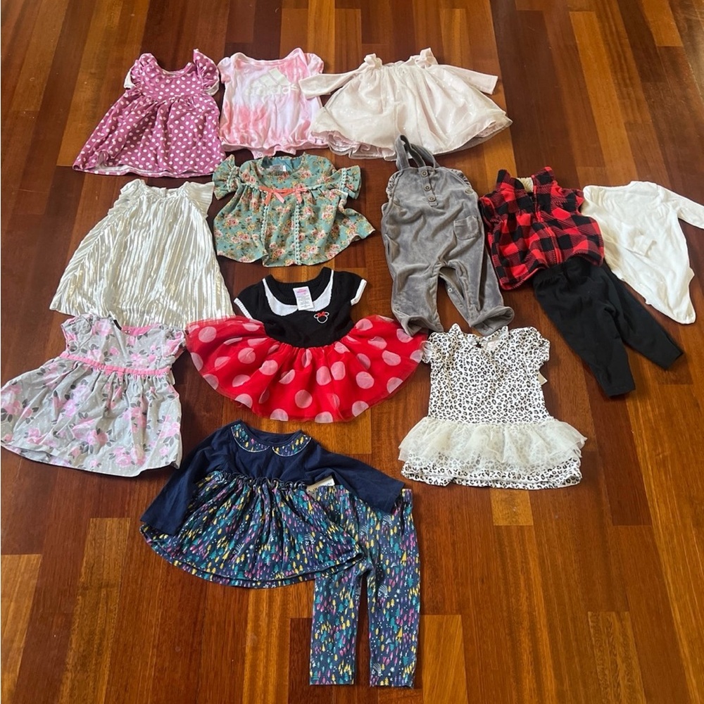 Baby girl clothes 3/6 and 6/9 months